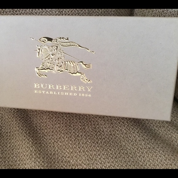 Burberry Black Crystal Temple Gray Lens Sunglasses - Picture 6 of 6